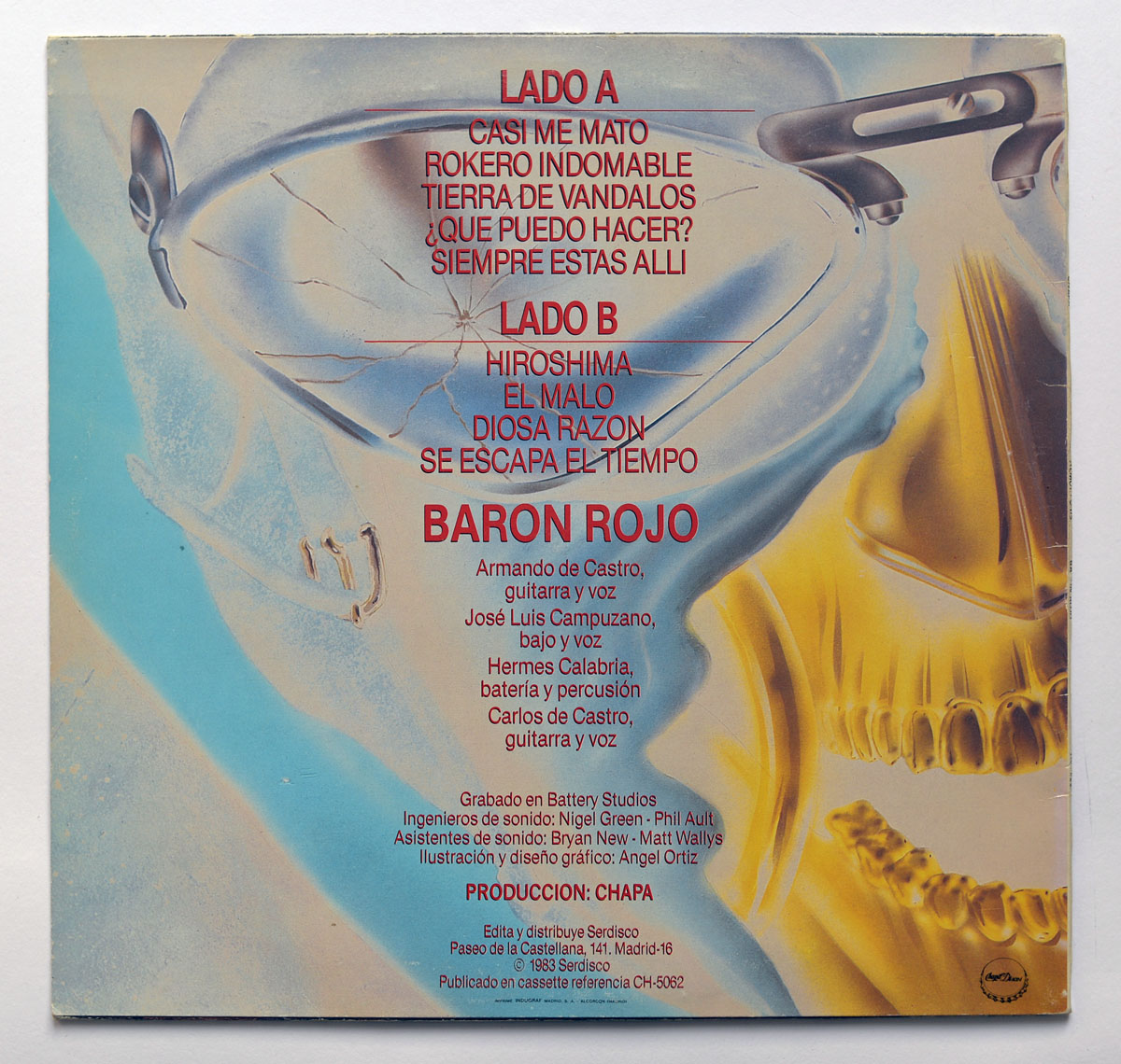 High Resolution Photo #2 BARON ROJO Metalmorfosis incl Single Limited Edition 